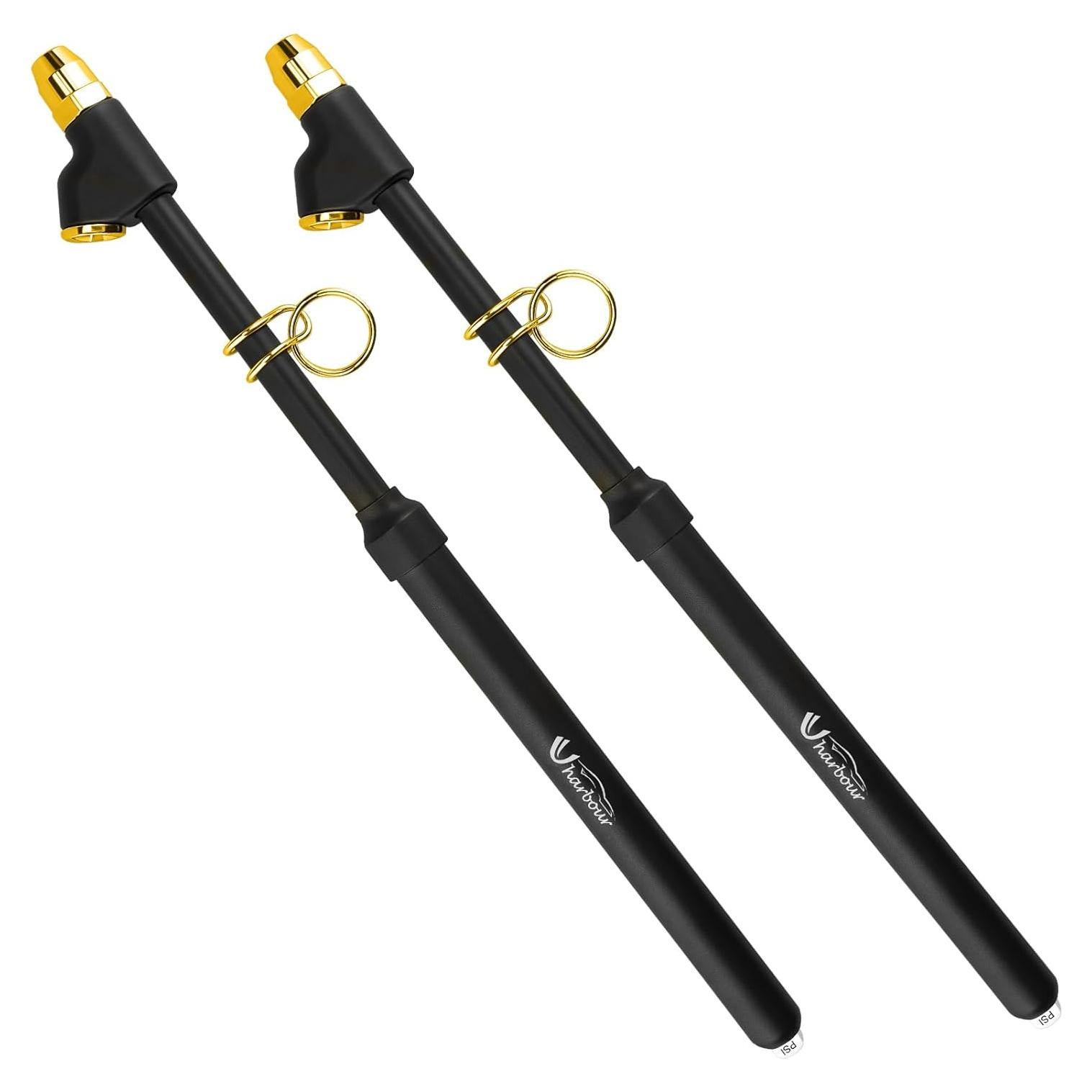 Medidor de Presión de Neumáticos Uharbour Doble Cabeza 10-150 PSI