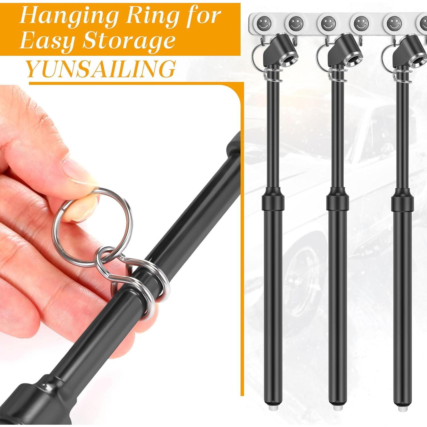 Medidor de Presión de Neumáticos Yunsailing 10 Pcs 0.7-10.3bar