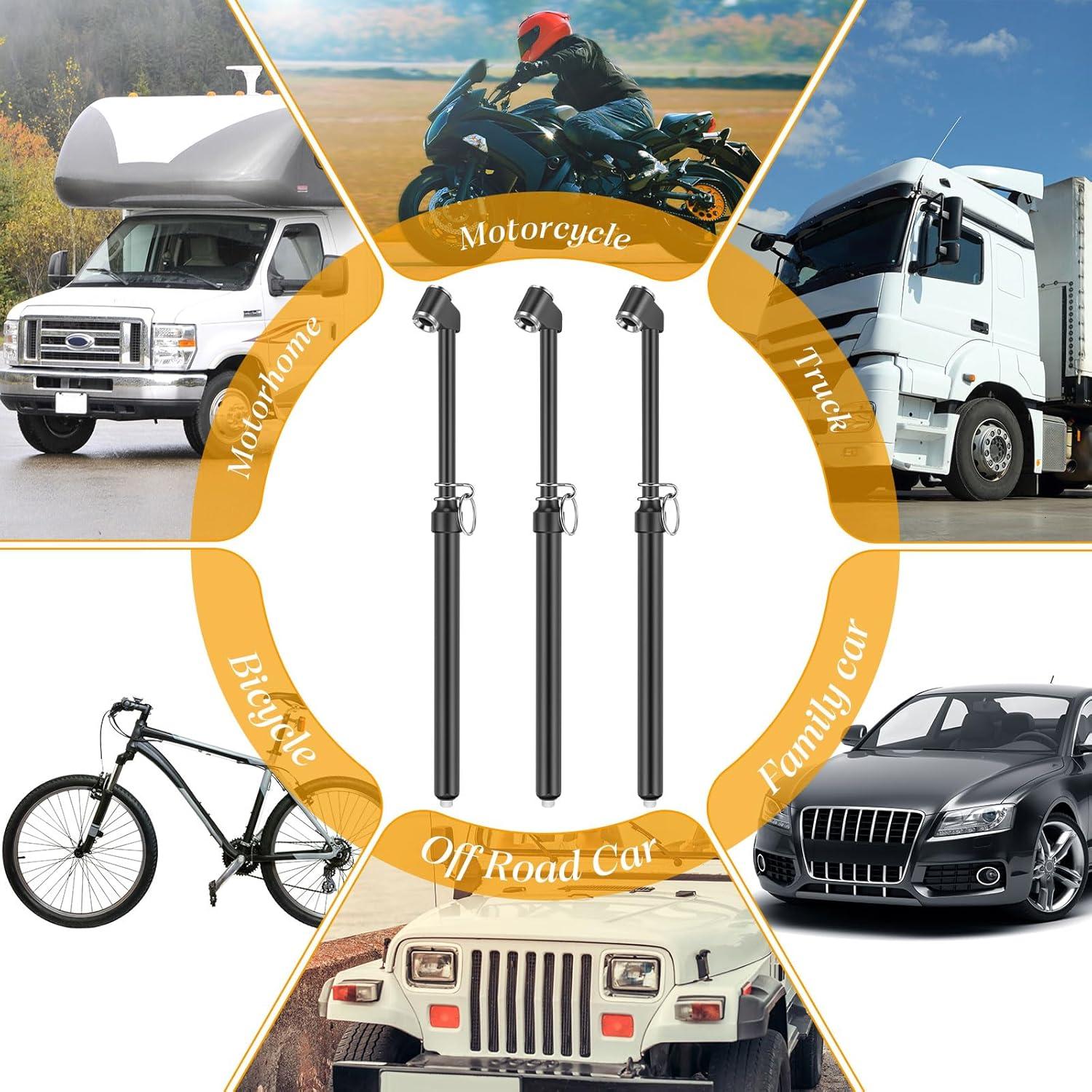 Medidor de Presión de Neumáticos Yunsailing 10 Pcs 0.7-10.3bar