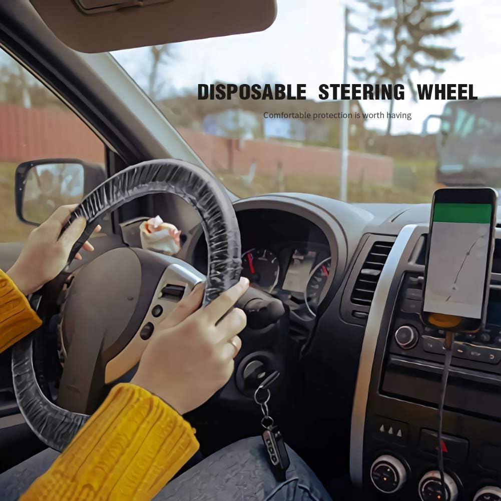 Cubiertas de Volante Desechables ICWEIMEI 500 Piezas Plástico