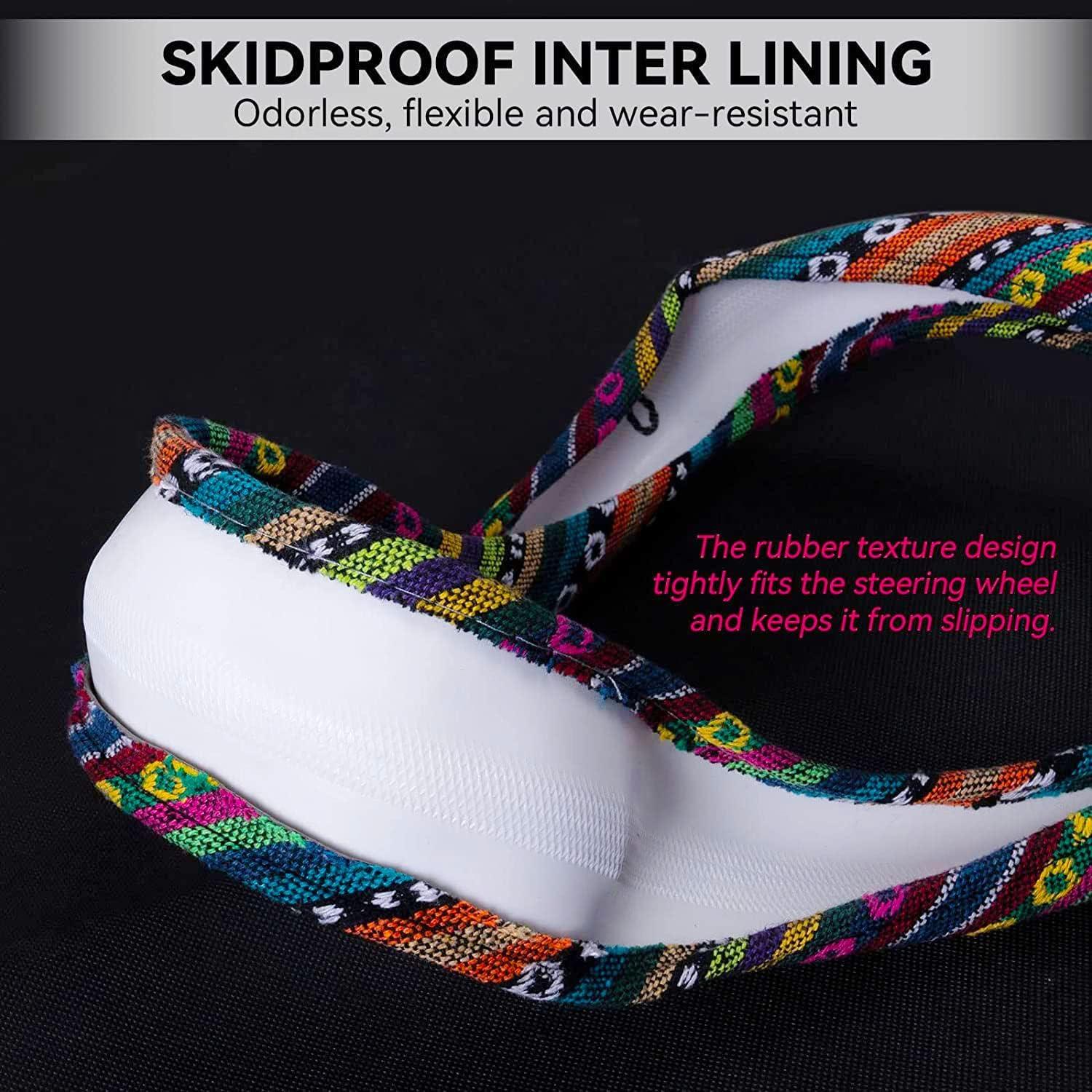 Funda de Volante Boho Limsas 15" (38 cm) Antideslizante