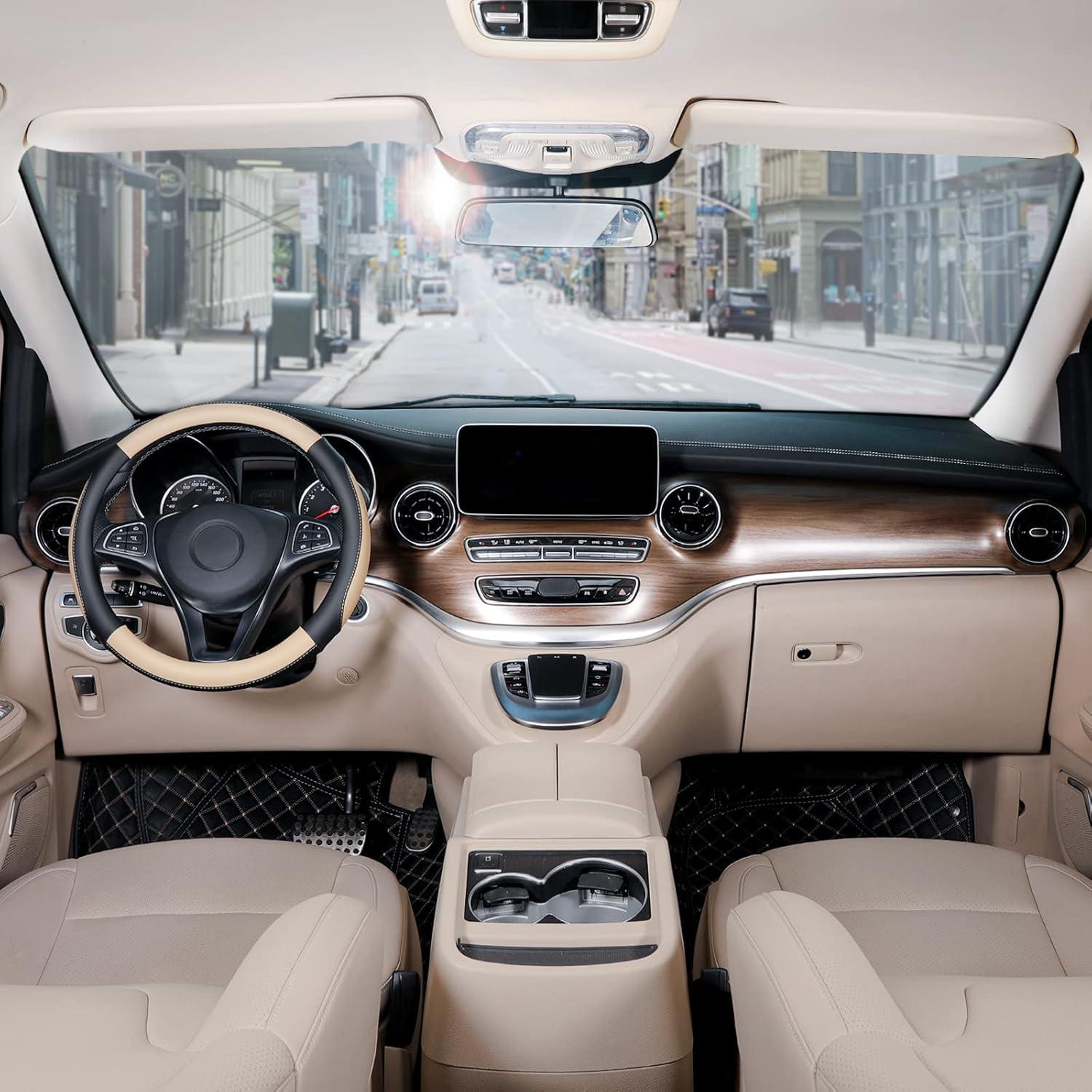 Cubierta de Volante SEG Direct Universal Cuero Microfibra 36.8-38.1 cm