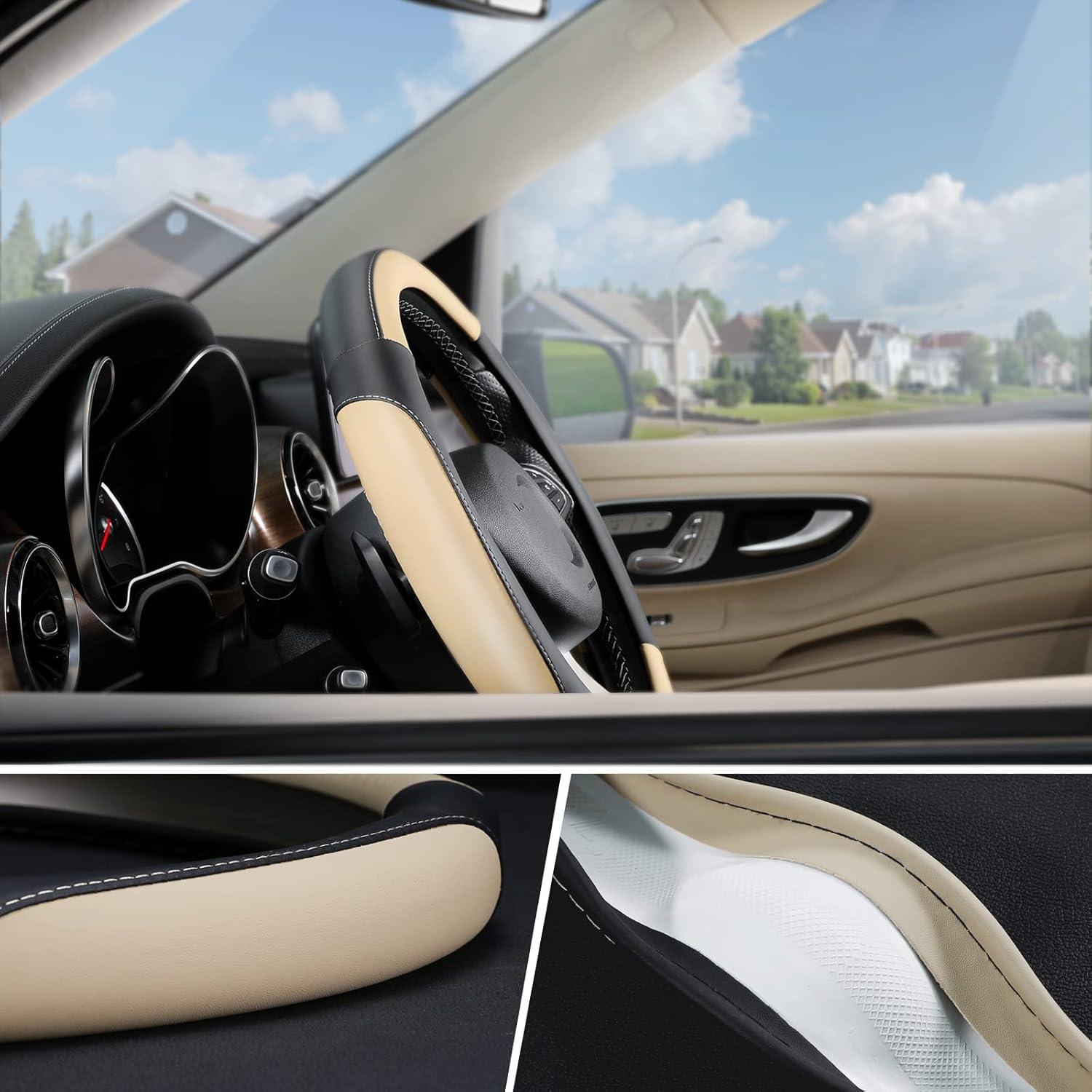 Cubierta de Volante SEG Direct Universal Cuero Microfibra 36.8-38.1 cm