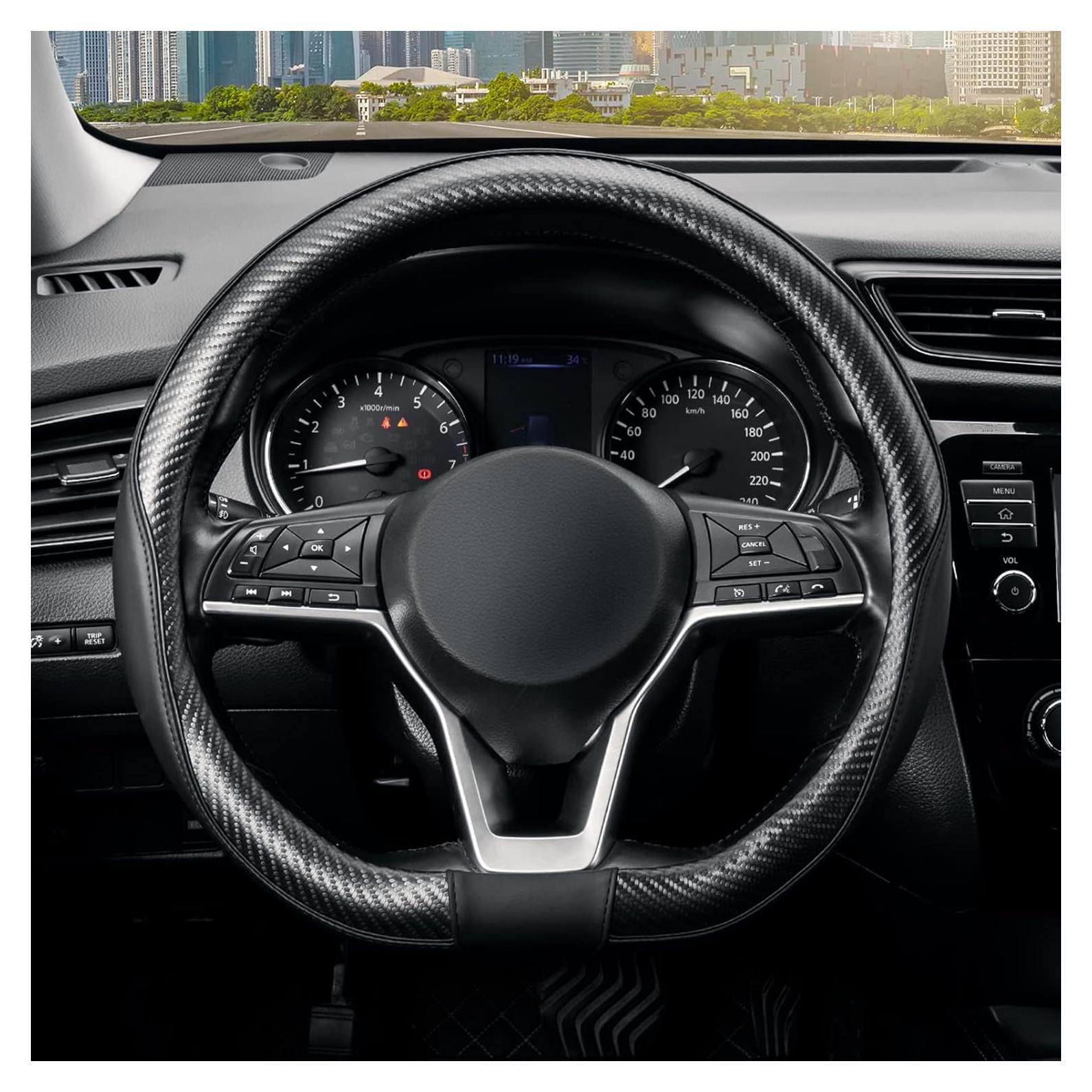 Cubierta de Volante SEG Direct D 37-39 cm Cuero Microfibra