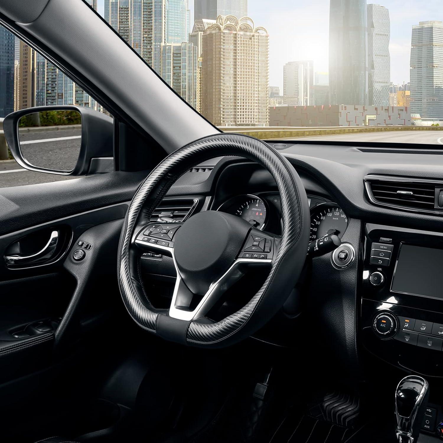 Cubierta de Volante SEG Direct D 37-39 cm Cuero Microfibra