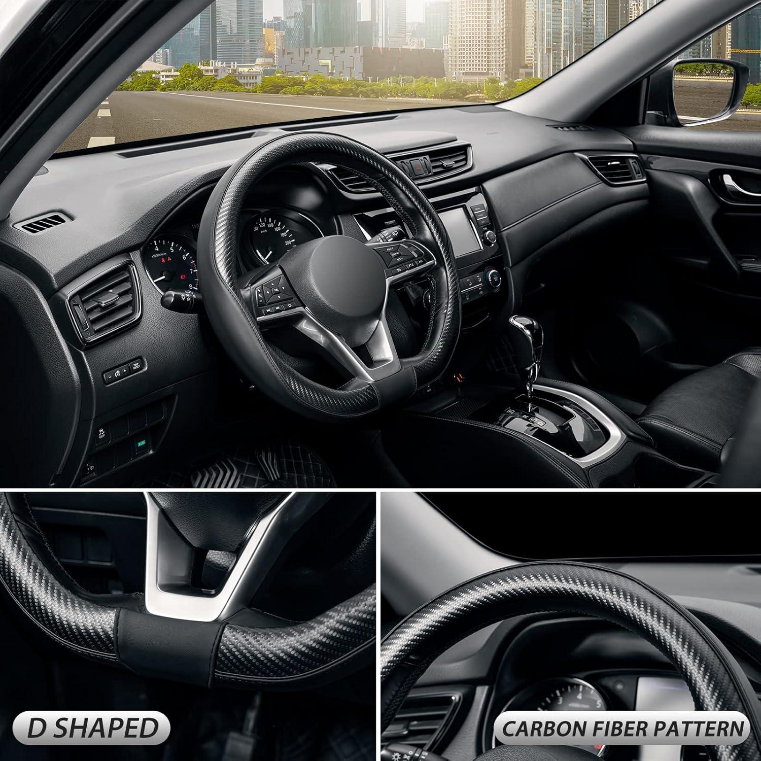 Cubierta de Volante SEG Direct D 37-39 cm Cuero Microfibra