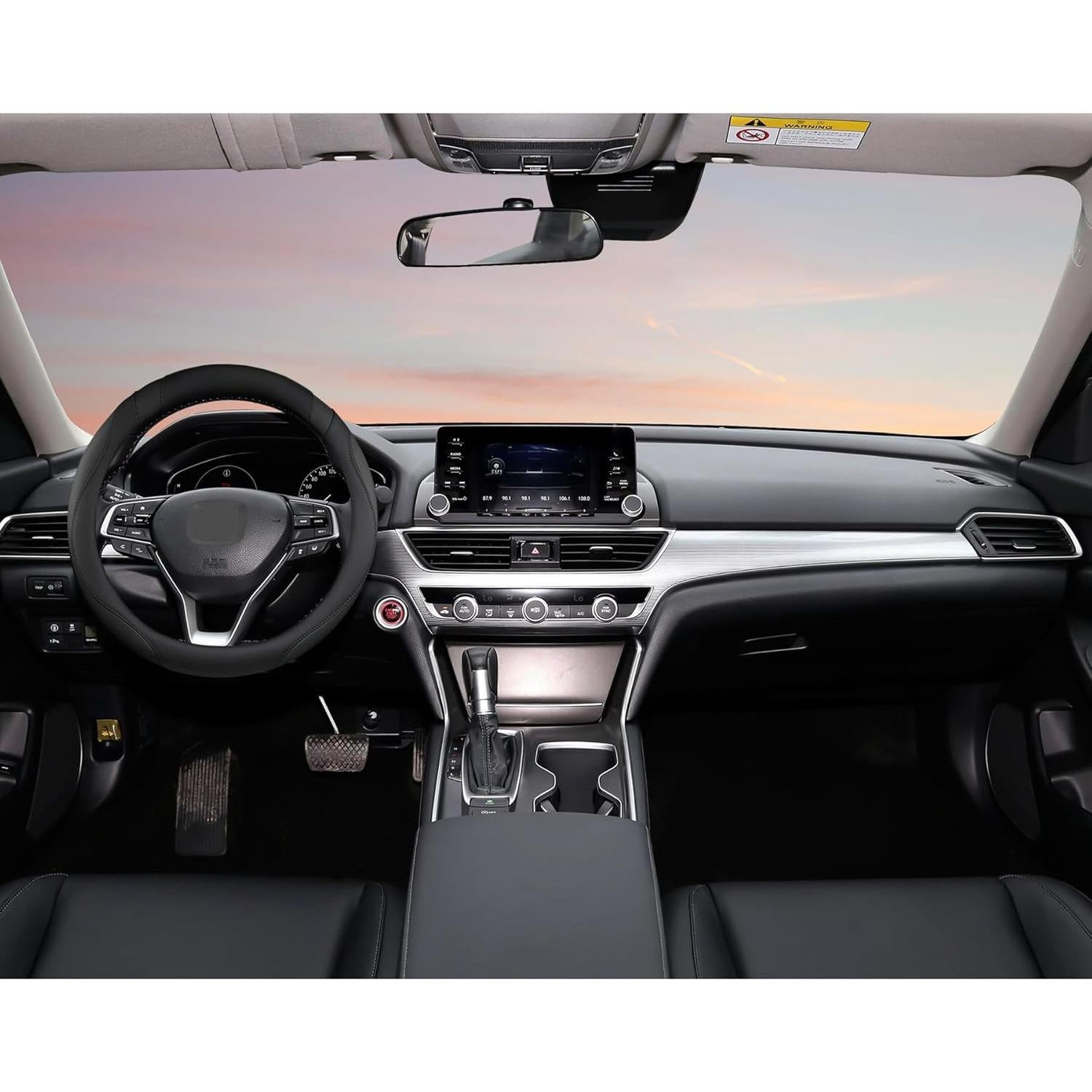 Cubierta de Volante West Llama para Mazda 14.5-15" Negro