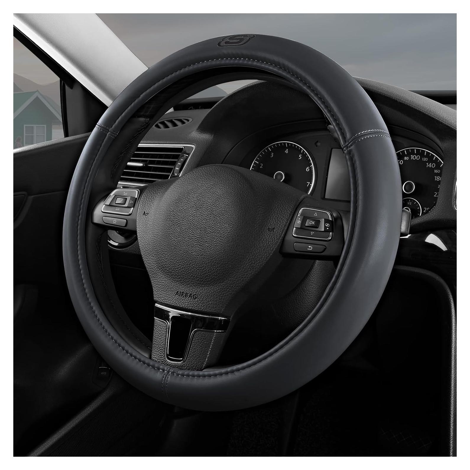 Funda de Volante Skechers Gris - Espuma Memoria 37-38 cm