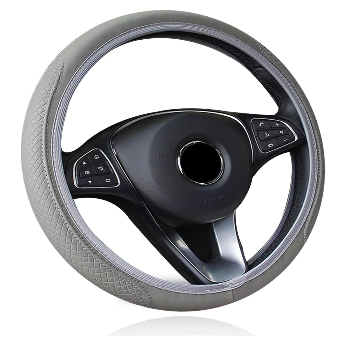 Protector de Volante Universal NOTISH 15 Pulgadas Gris