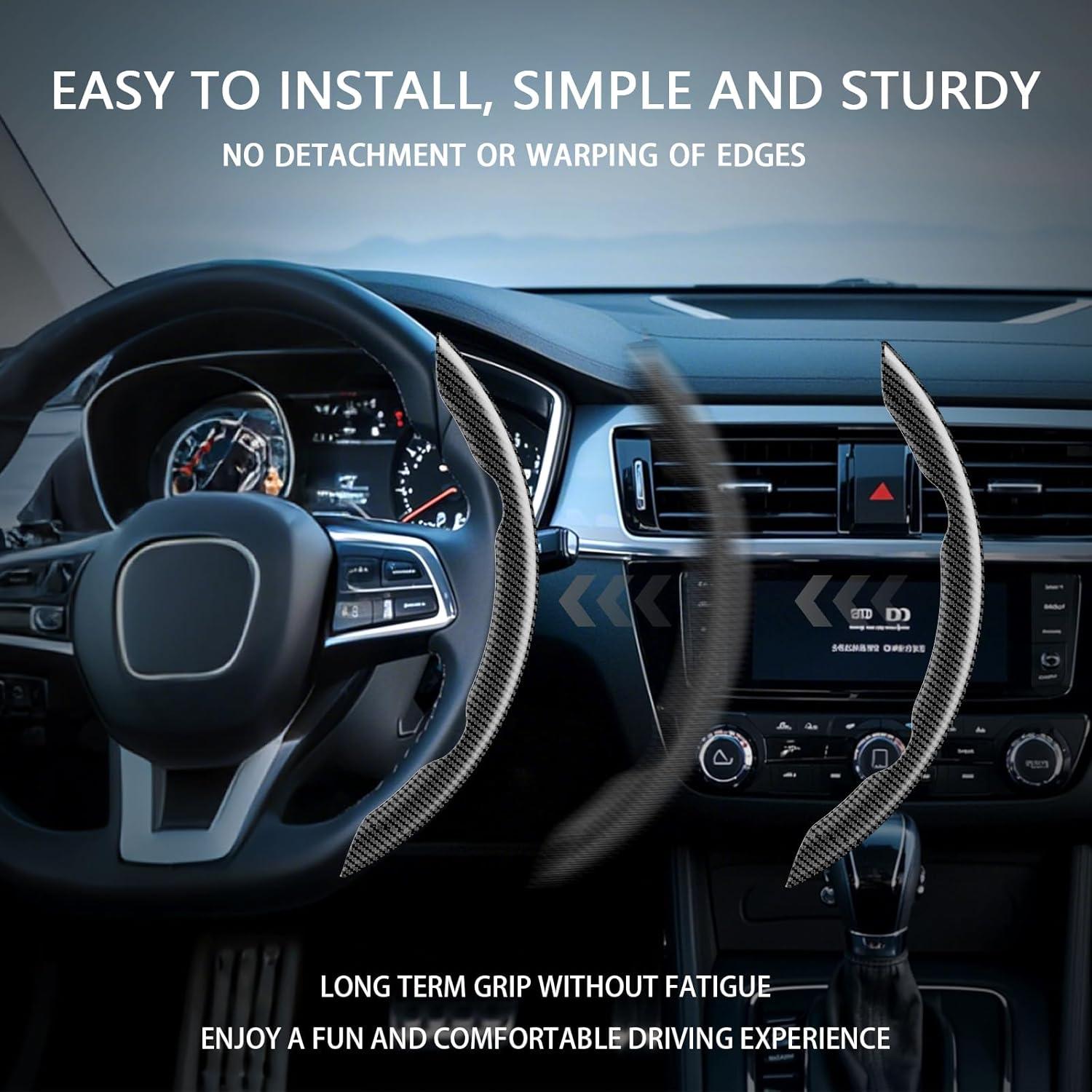 Cubiertas de Volante FOAN Antideslizantes 3Pcs Azul Universal