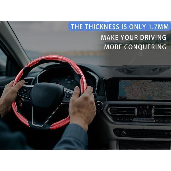 Cubiertas de Volante FOAN Antideslizantes 3Pcs Azul Universal