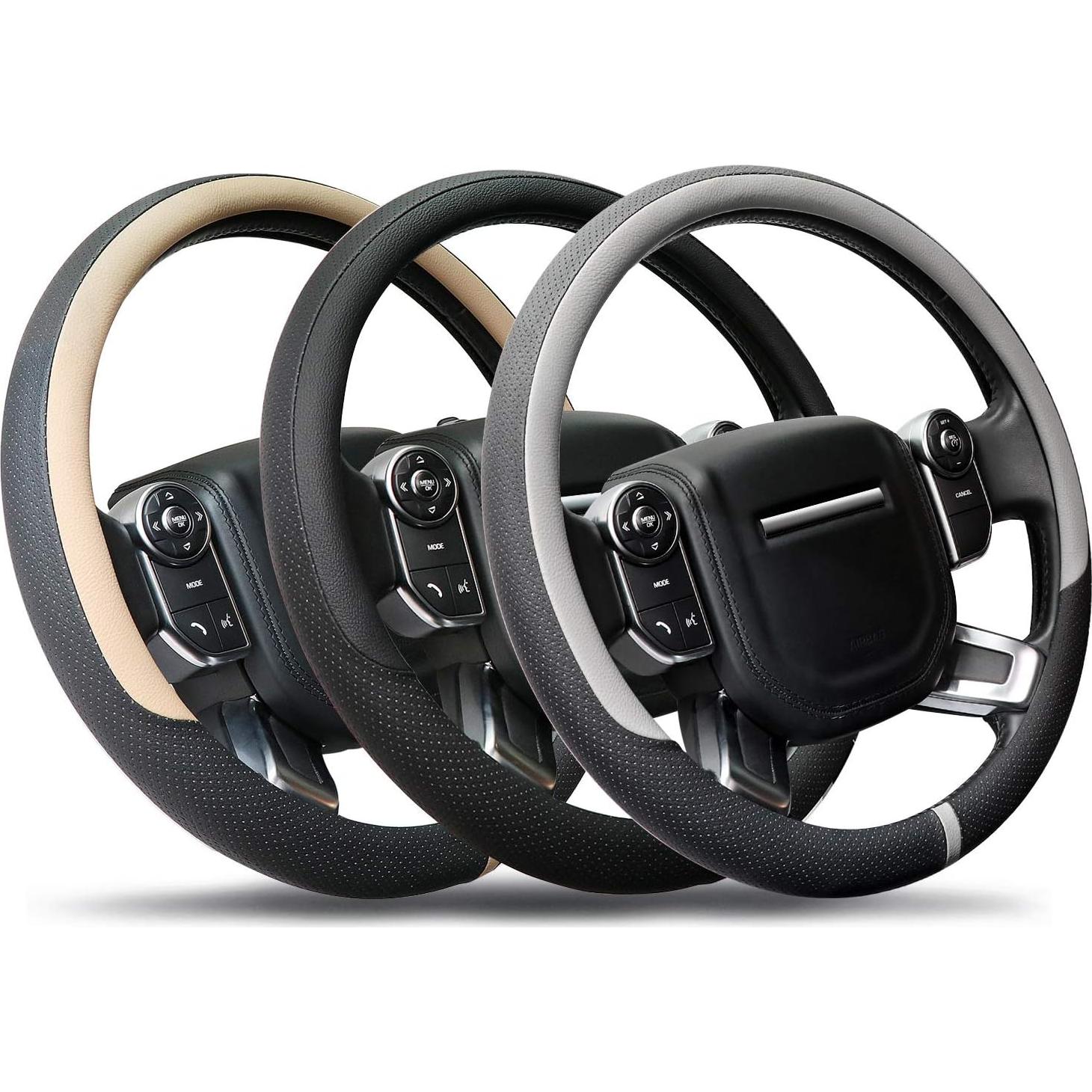 Funda de Volante COFIT 16" Antideslizante Transpirable Gris