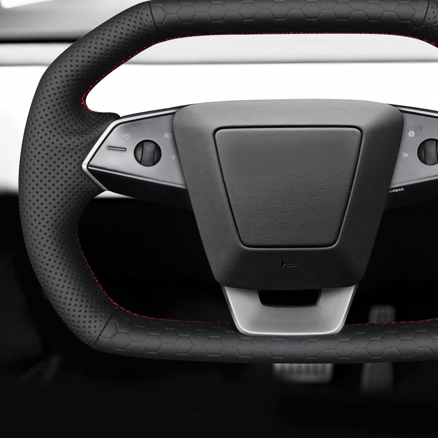 Cubierta de Volante MEWANT para Tesla Cybertruck 2023-2025