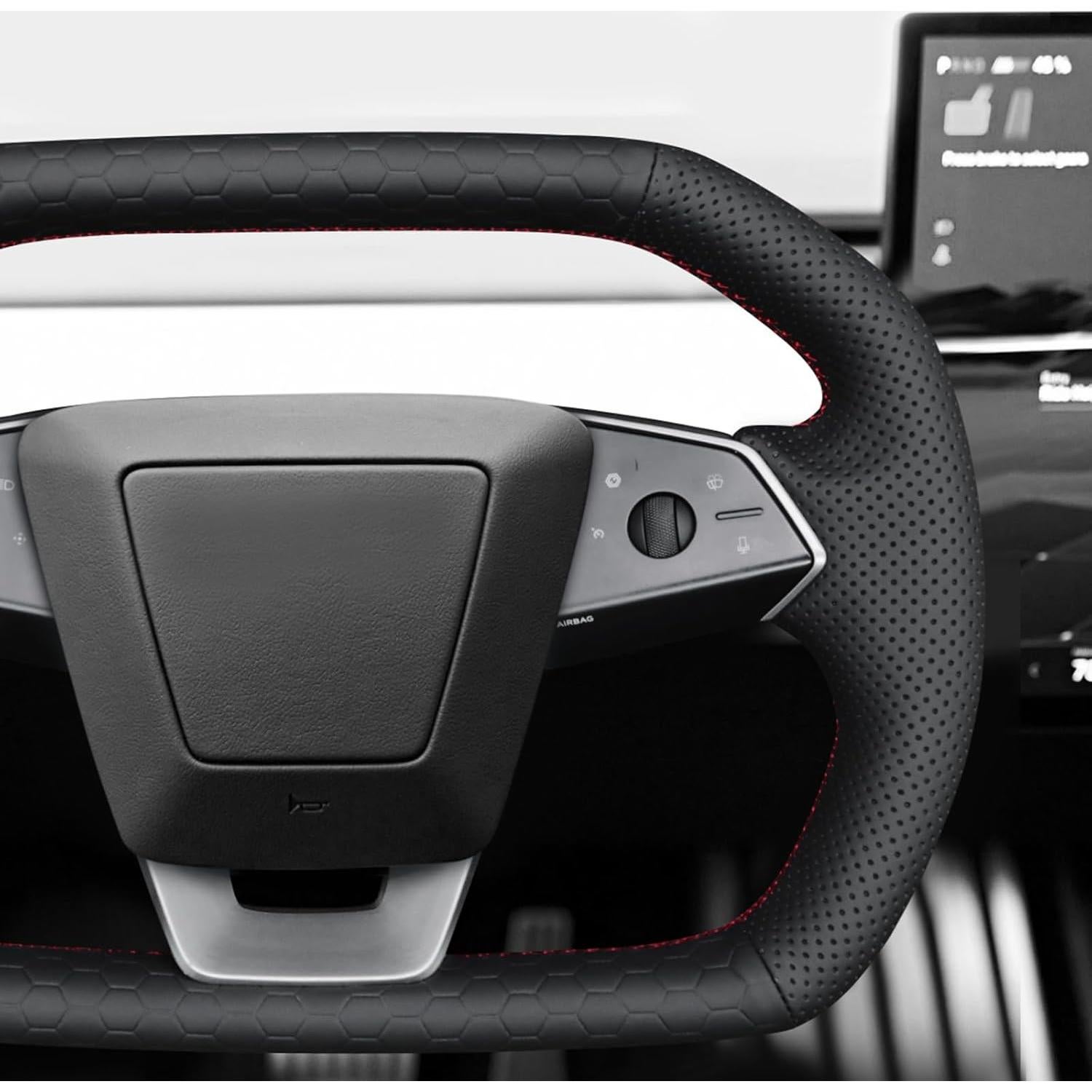 Cubierta de Volante MEWANT para Tesla Cybertruck 2023-2025