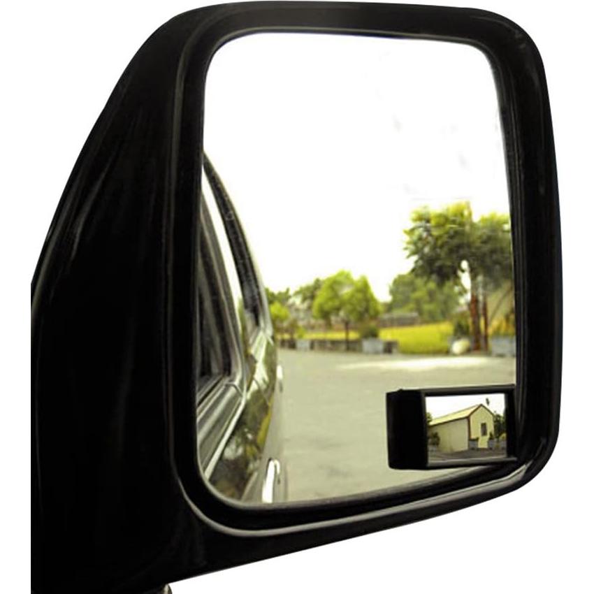 Espejo Convexo de Punto Ciego Hipersónico 2 Piezas Universal