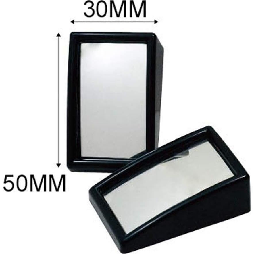 Espejo Convexo de Punto Ciego Hipersónico 2 Piezas Universal