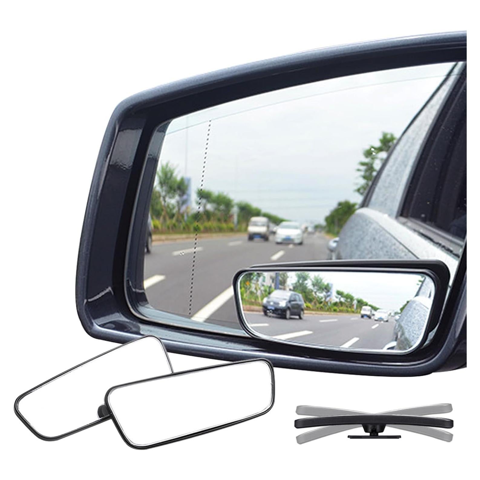 Espejo de Punto Ciego Ampper Am-BSM1001, 2 Piezas, HD Convexo