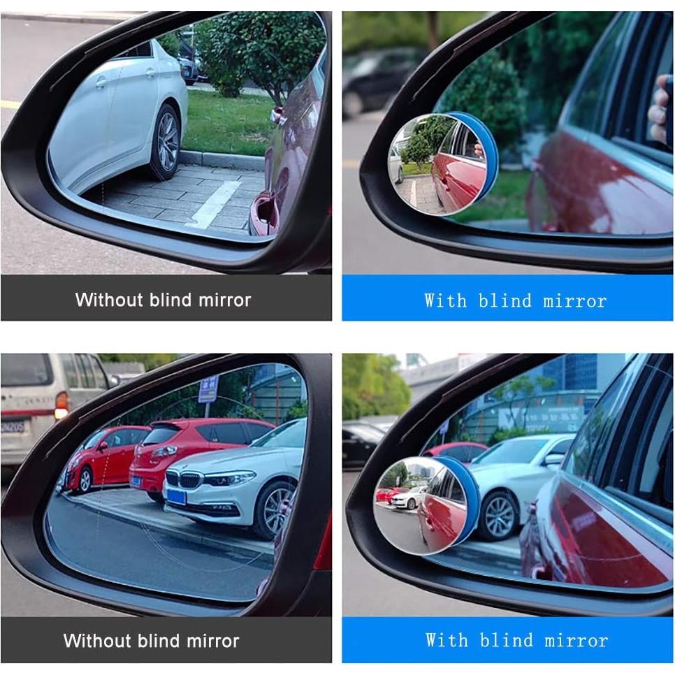 Espejos de Punto Ciego Yusheng 2PCS 40mm Redondos HD