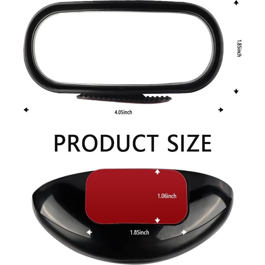 Espejo de Coche Punto Ciego OFBAND HD Ajustable Universal