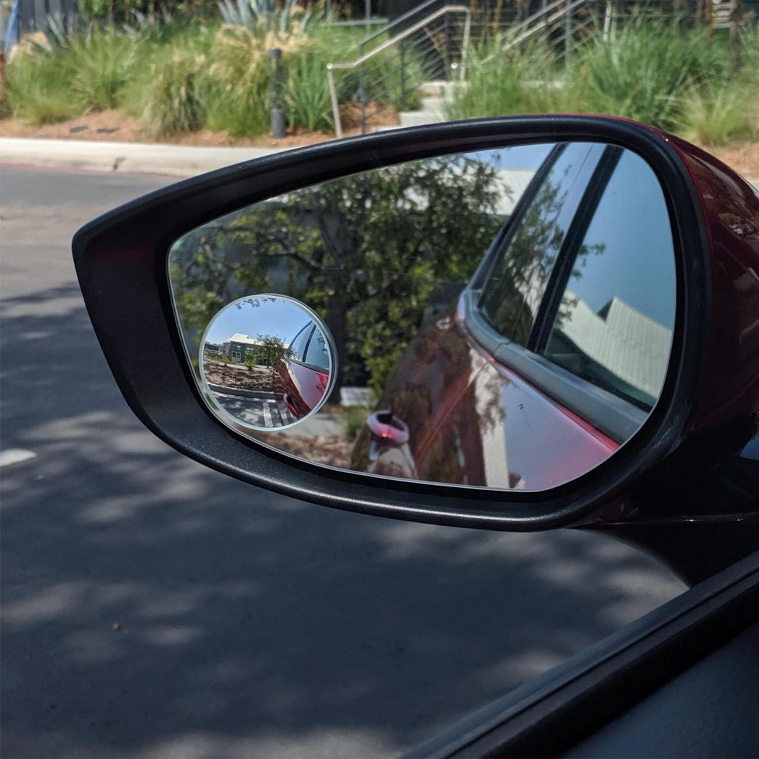 Espejos de Punto Ciego Convexos POSIKO 4-Pack HD 5.08 cm