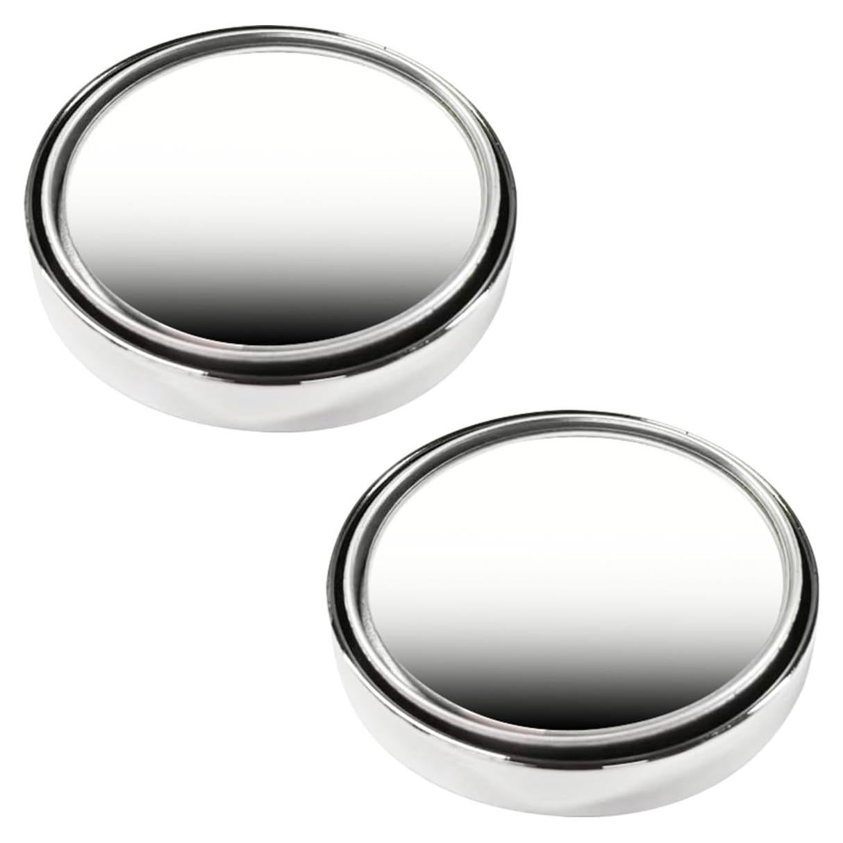 Espejo Convexo de Vidrio HD Redondo GAOLAOSY 5.6 cm Plata