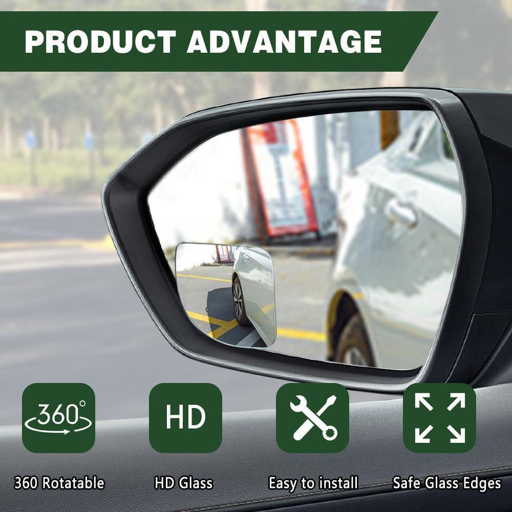 Espejo de Punto Ciego HAOBO Convexo HD Universal 11.6g