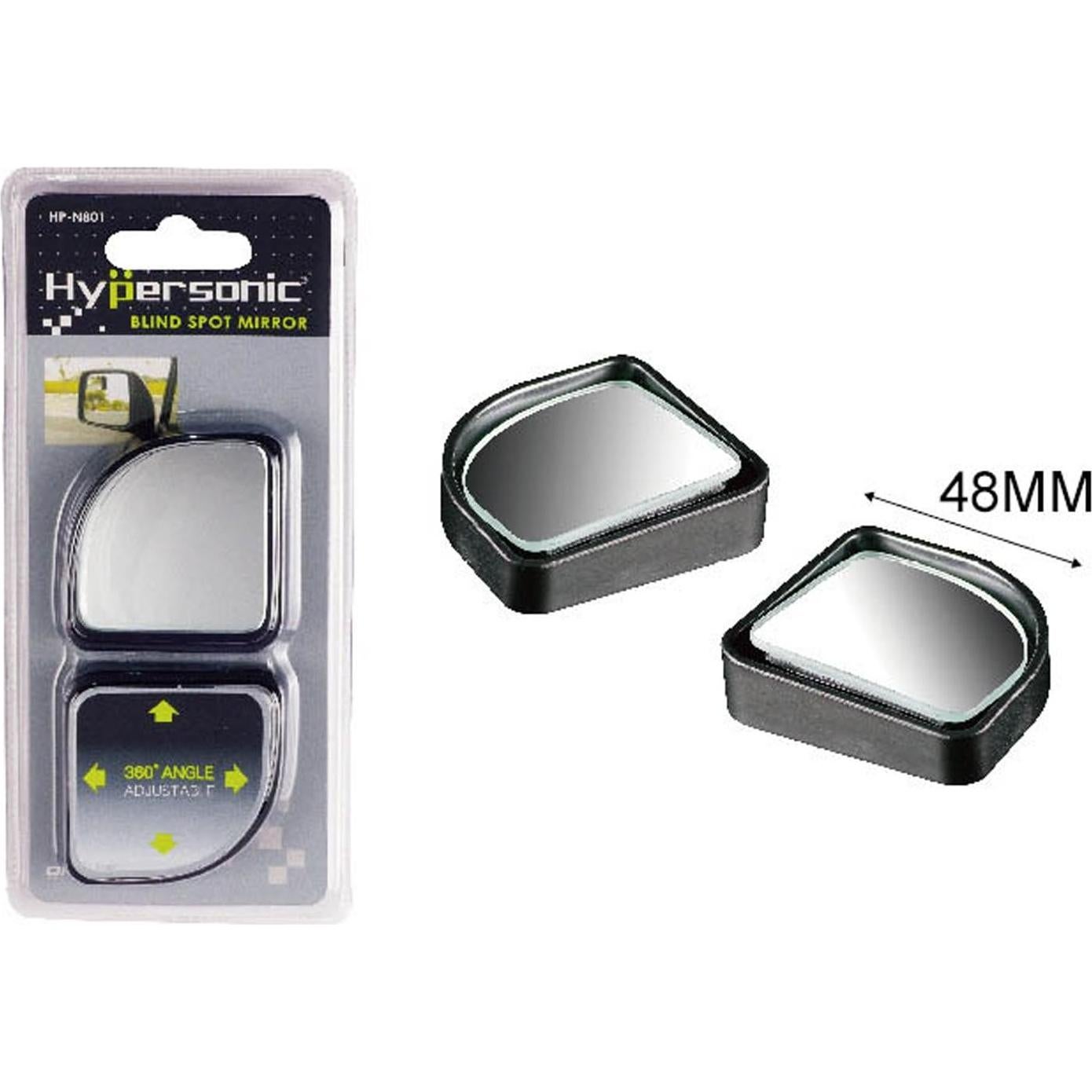 Espejo Convexo Ajustable Hipersónico para Puntos Ciegos