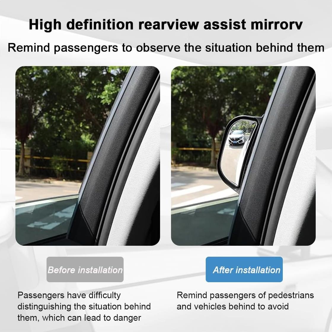 Espejos Ajustables DUSCOKE para Punto Ciego de Coche - 2 Piezas