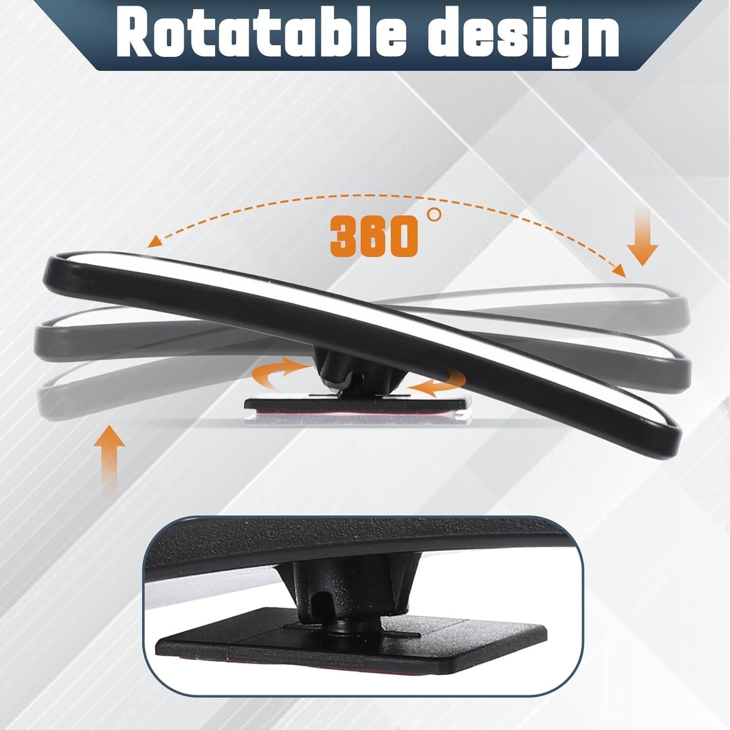 Espejos de Punto Ciego KALIONE 2 Piezas Ajustables para Auto