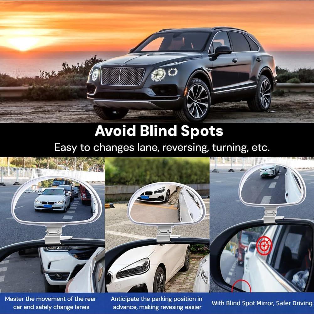 Espejo de Punto Ciego LIYISHUO Universal 13.5x10 cm