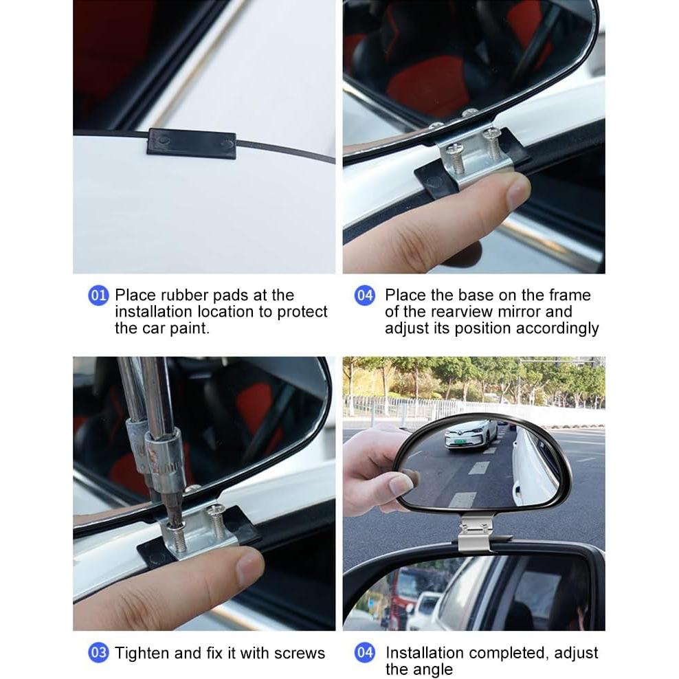 Espejo de Punto Ciego LIYISHUO Universal 13.5x10 cm