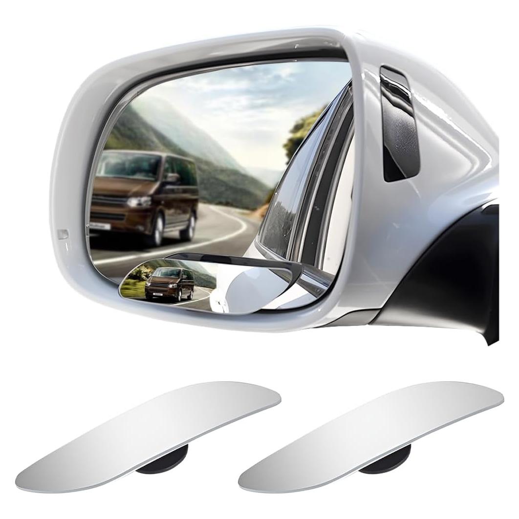 Espejo de Punto Ciego AICEL, 2 Unidades Ajustable 360°