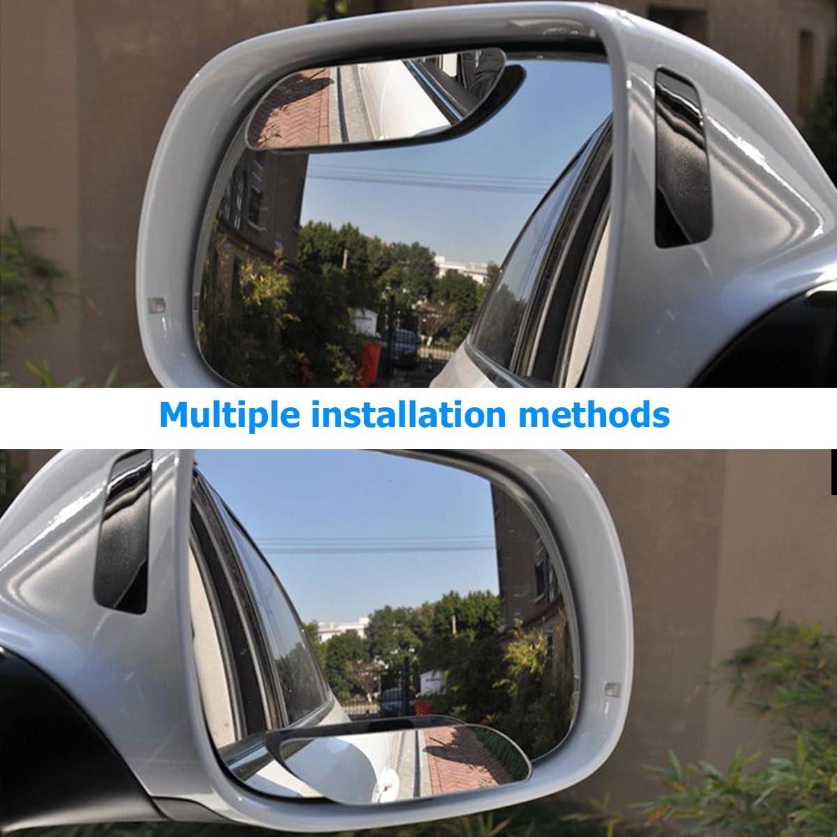 Espejo de Punto Ciego AICEL, 2 Unidades Ajustable 360°