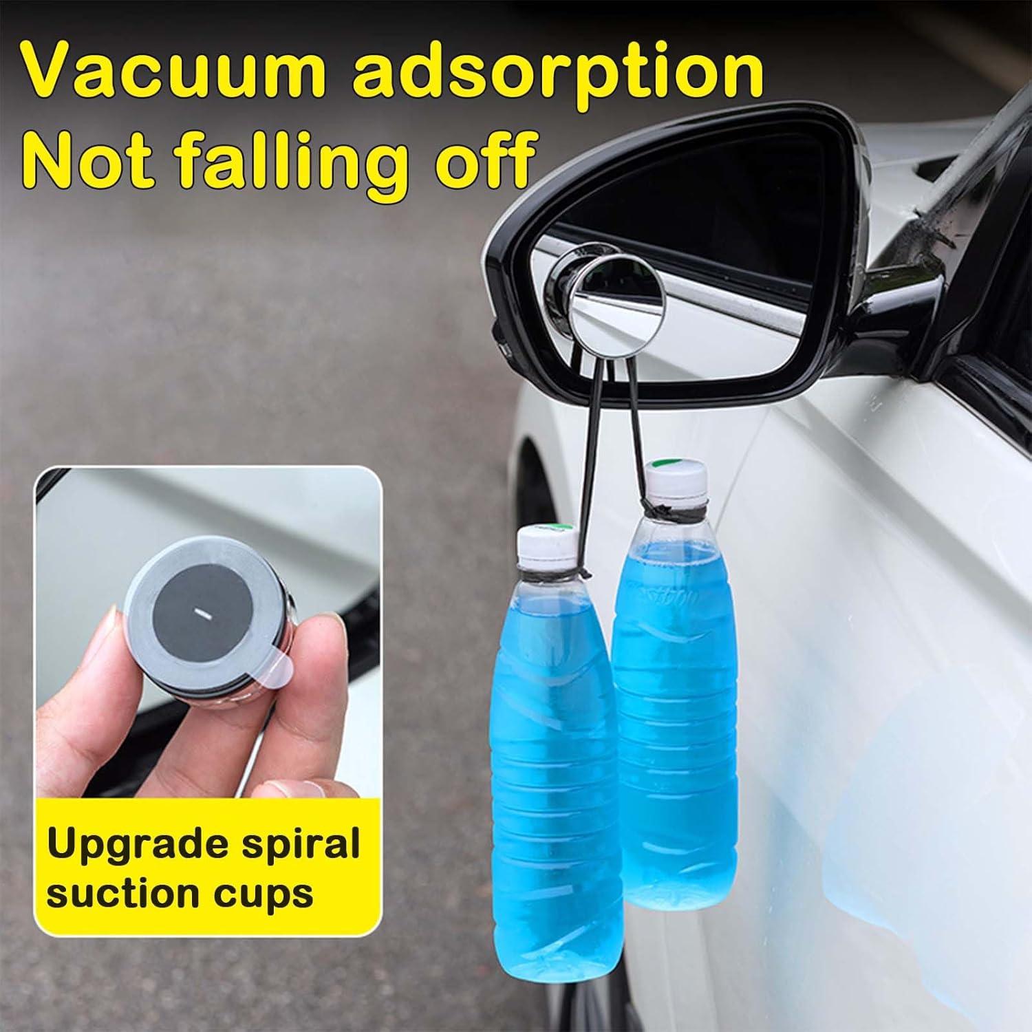 Espejo de Punto Ciego JinRui-T Redondo 5 cm con Ventosa Plata