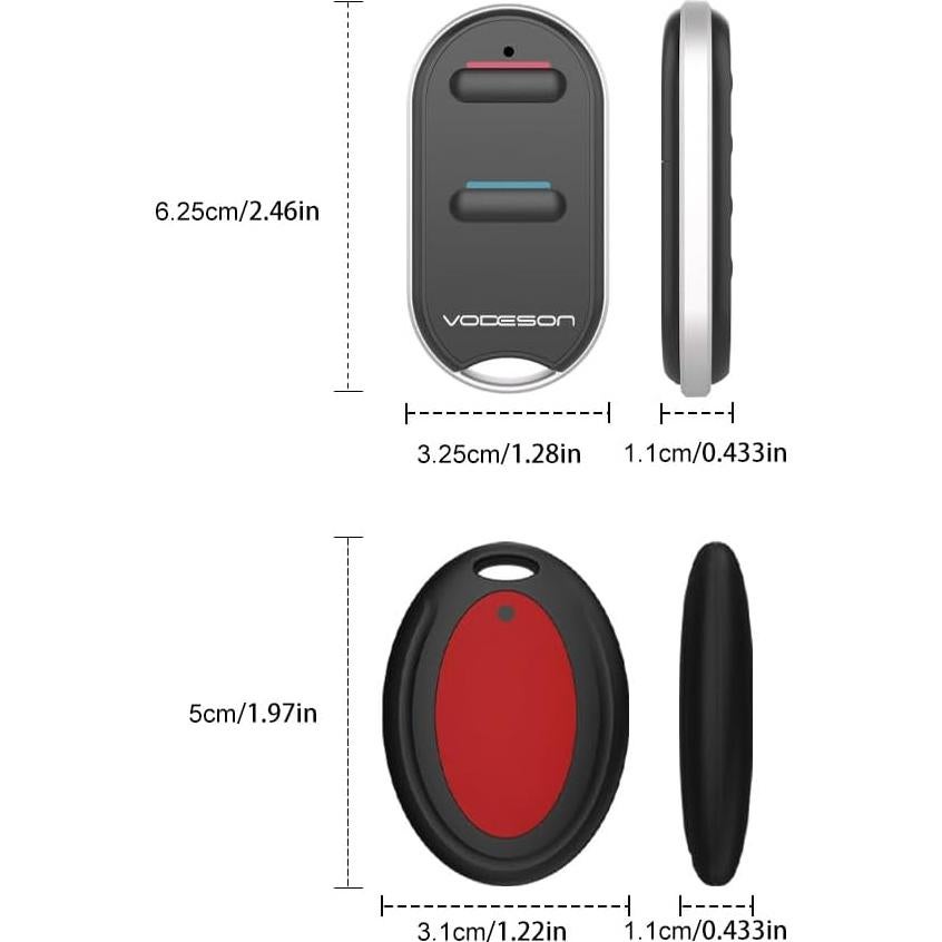 Localizador Inalámbrico de Llaves MYLAIM KF02D con Beeper 80dB