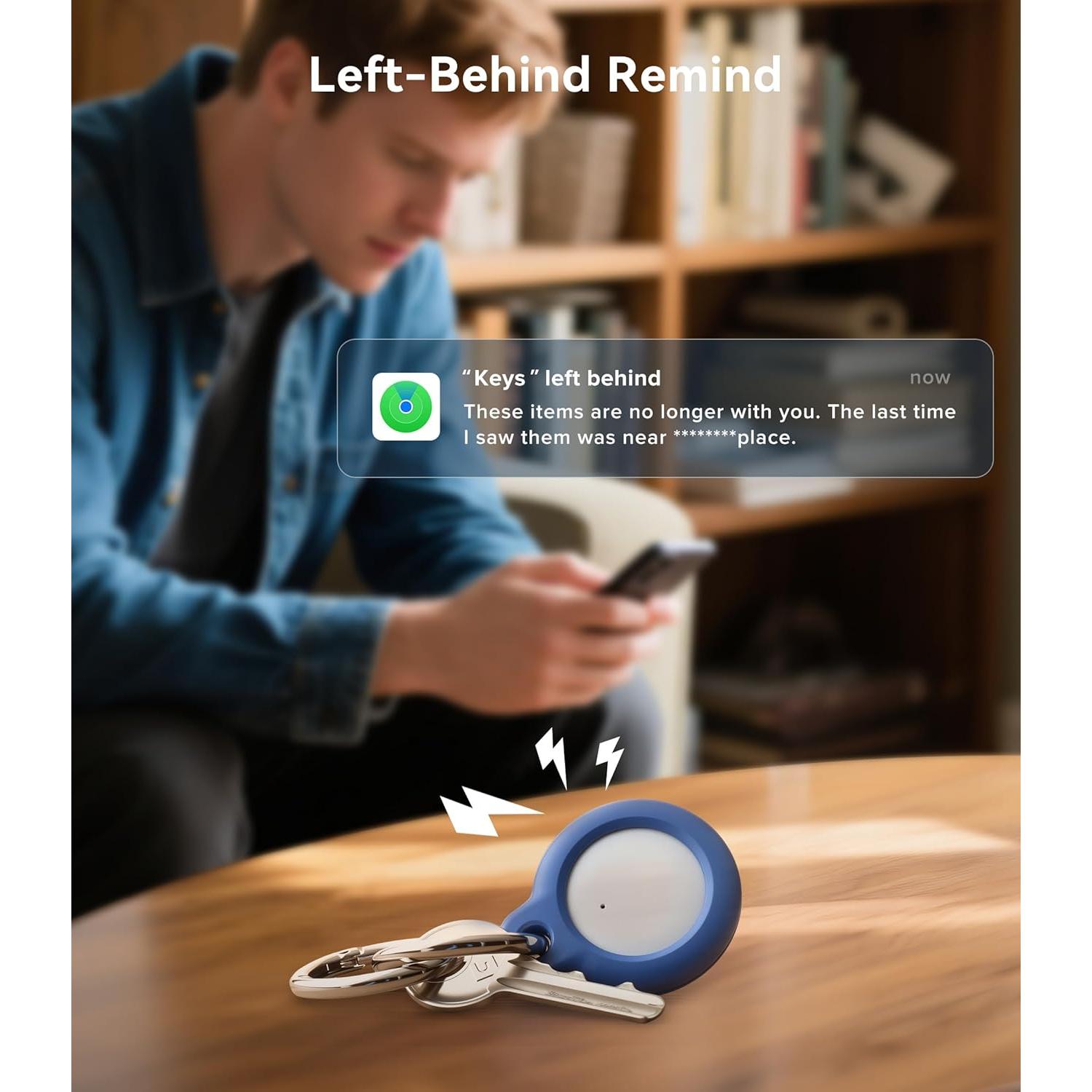 Rastreador Bluetooth Spotelo Mtg - Localizador de Llaves Azul