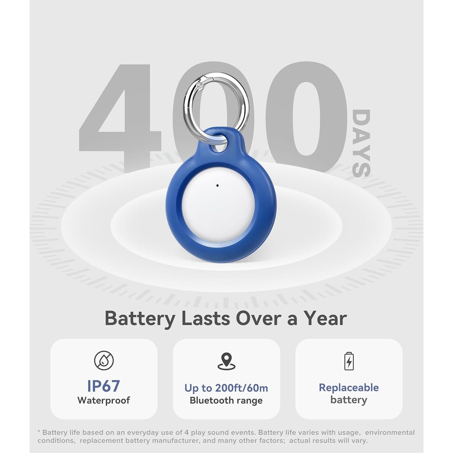 Rastreador Bluetooth Spotelo Mtg - Localizador de Llaves Azul