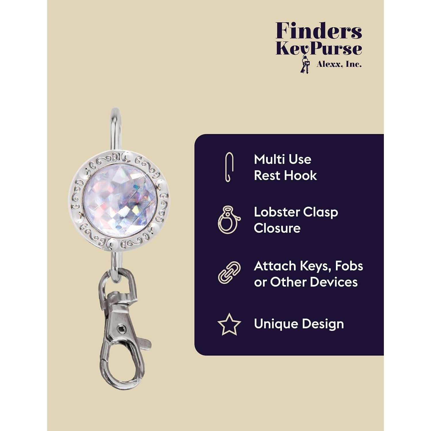 Buscador de Llaves para Bolsos Gemas - Organizador Estiloso