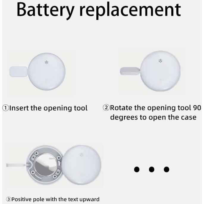 Rastreador Inteligente Ithuge - Compatible con Apple Find My