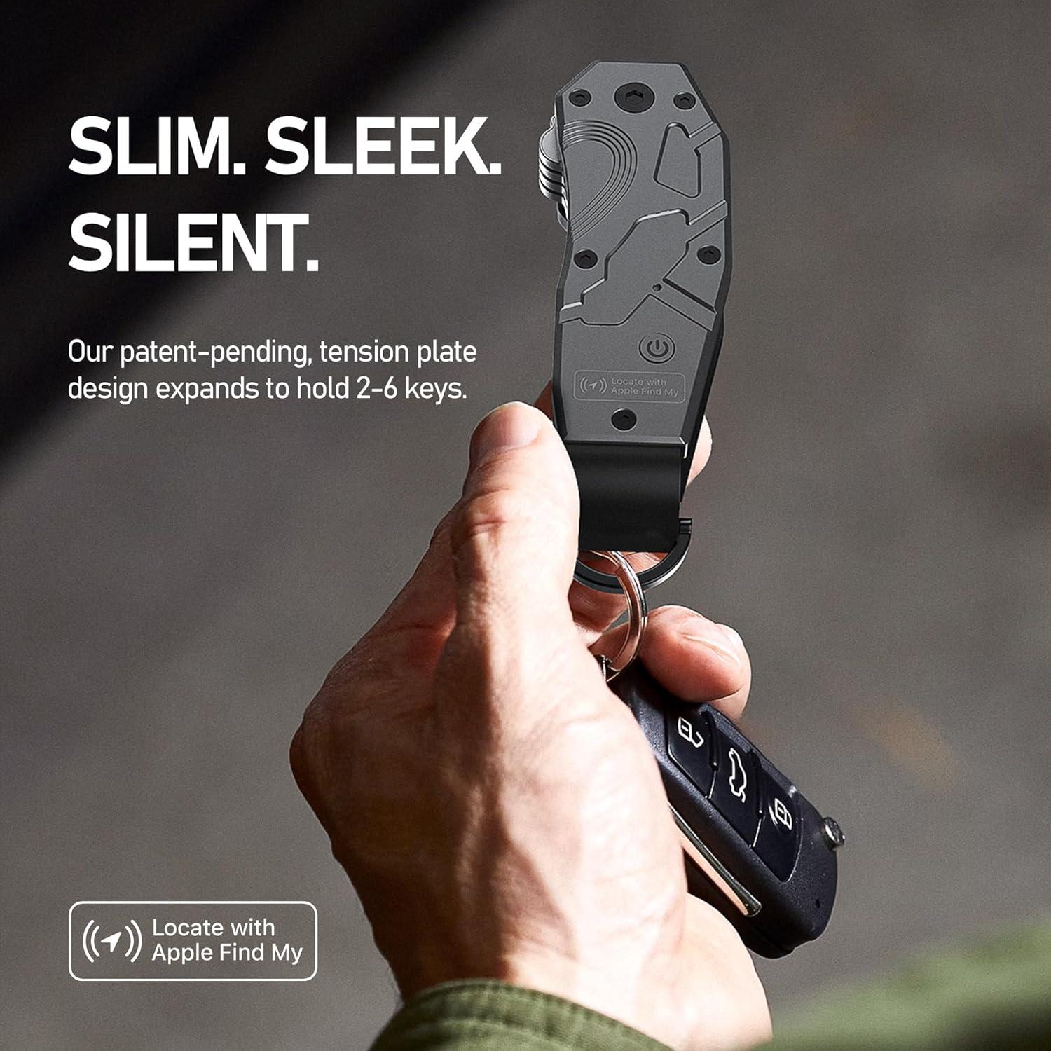 Llave de Aire Zeeker con Rastreador GPS y Find My - Gris