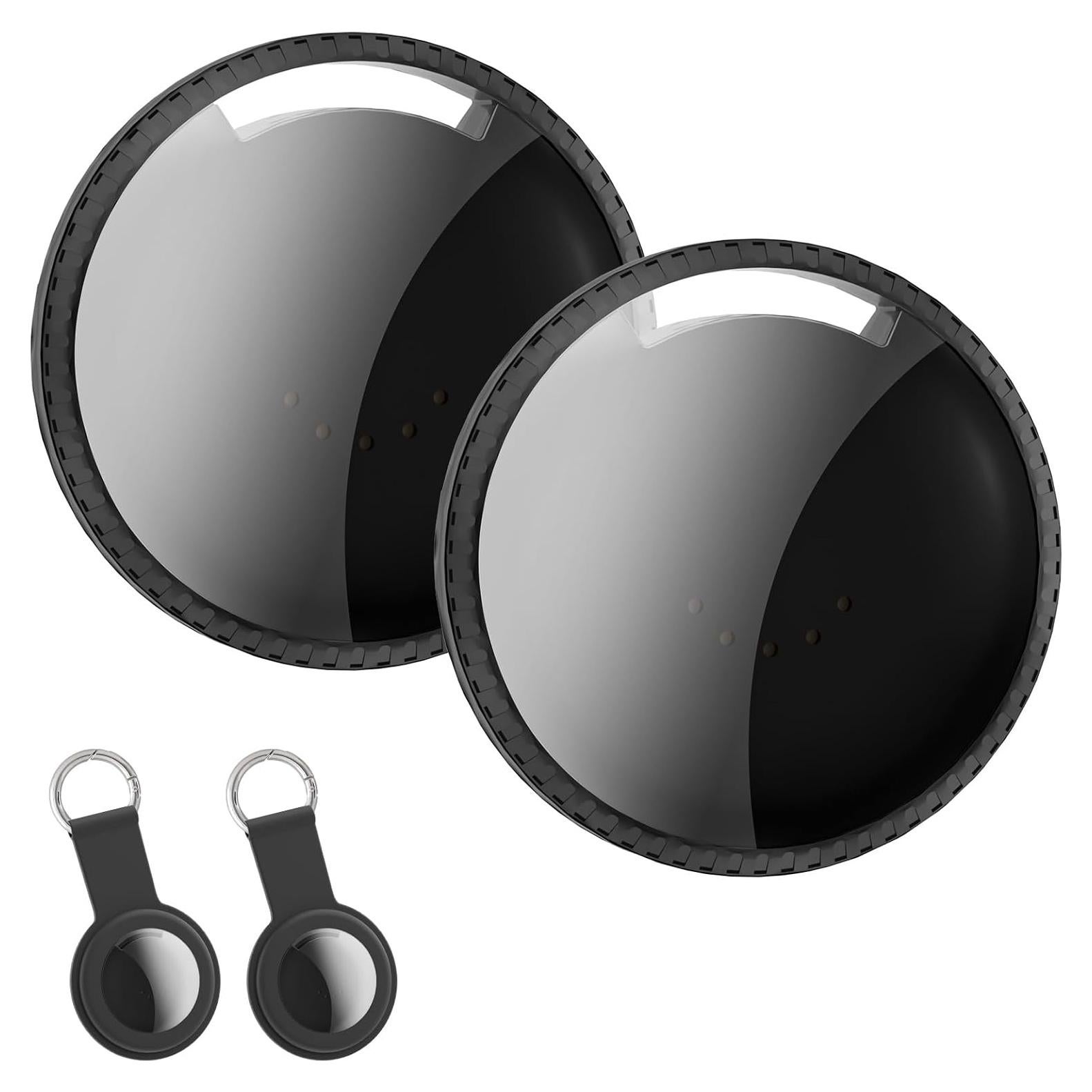 Etiquetas de Rastreo Bluetooth Apple Find My - Paquete de 2 Negro