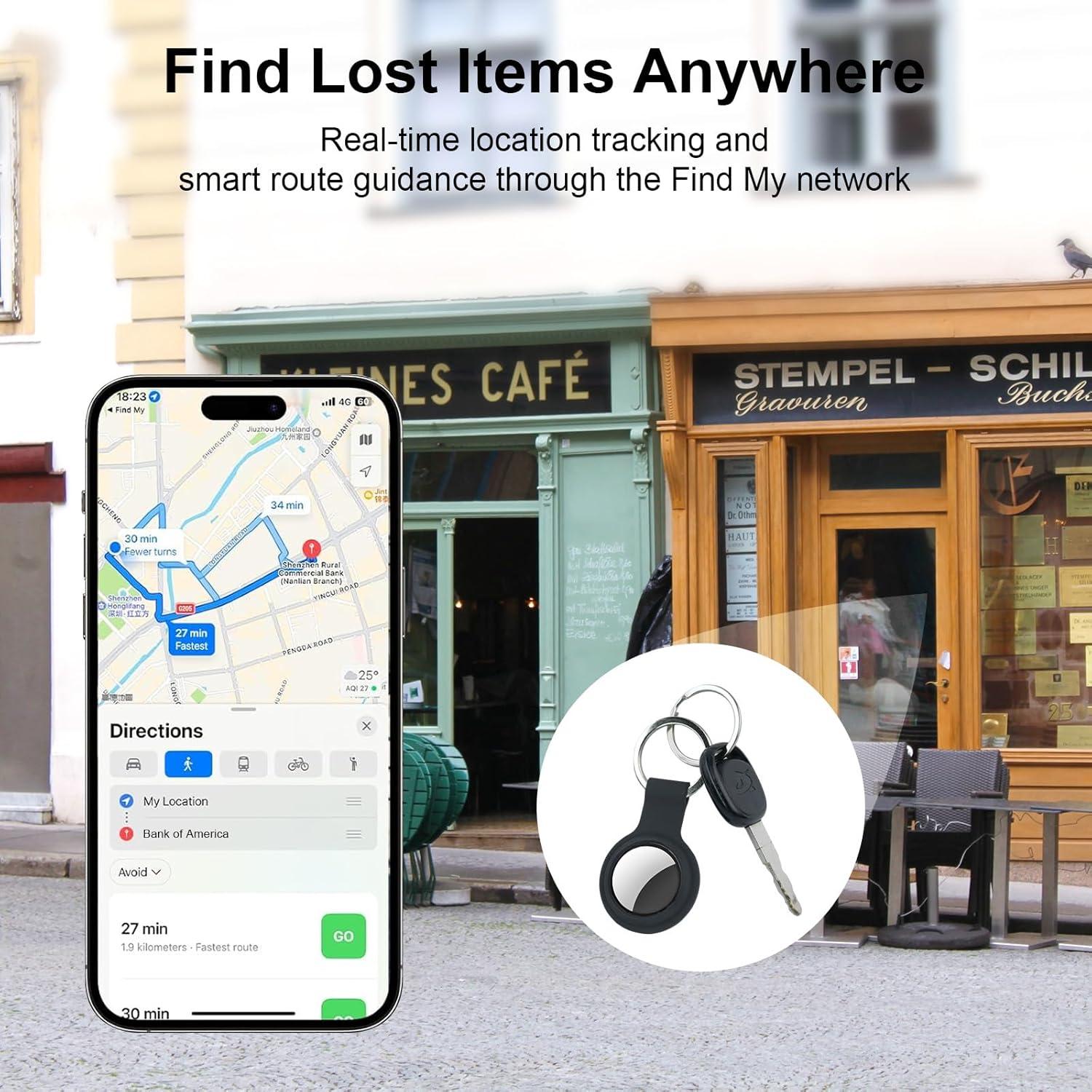 Paquete de 2 Etiquetas de Seguimiento BowenBo - Bluetooth iOS