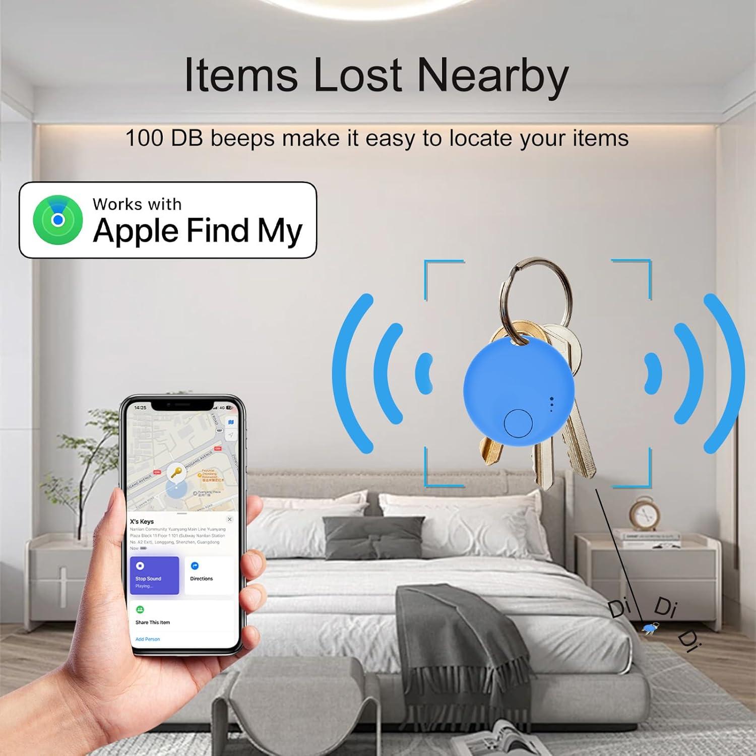 Localizador Bluetooth GLOBELEC N Tag B Azul - Etiqueta de Seguimiento