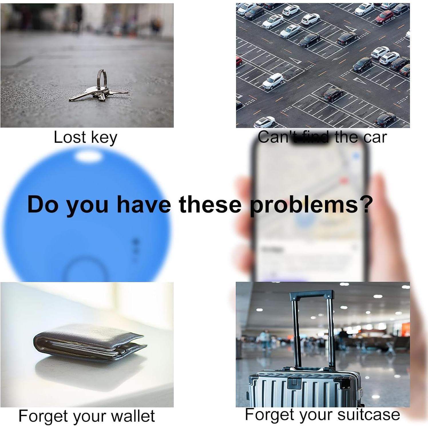 Localizador Bluetooth GLOBELEC N Tag B Azul - Etiqueta de Seguimiento