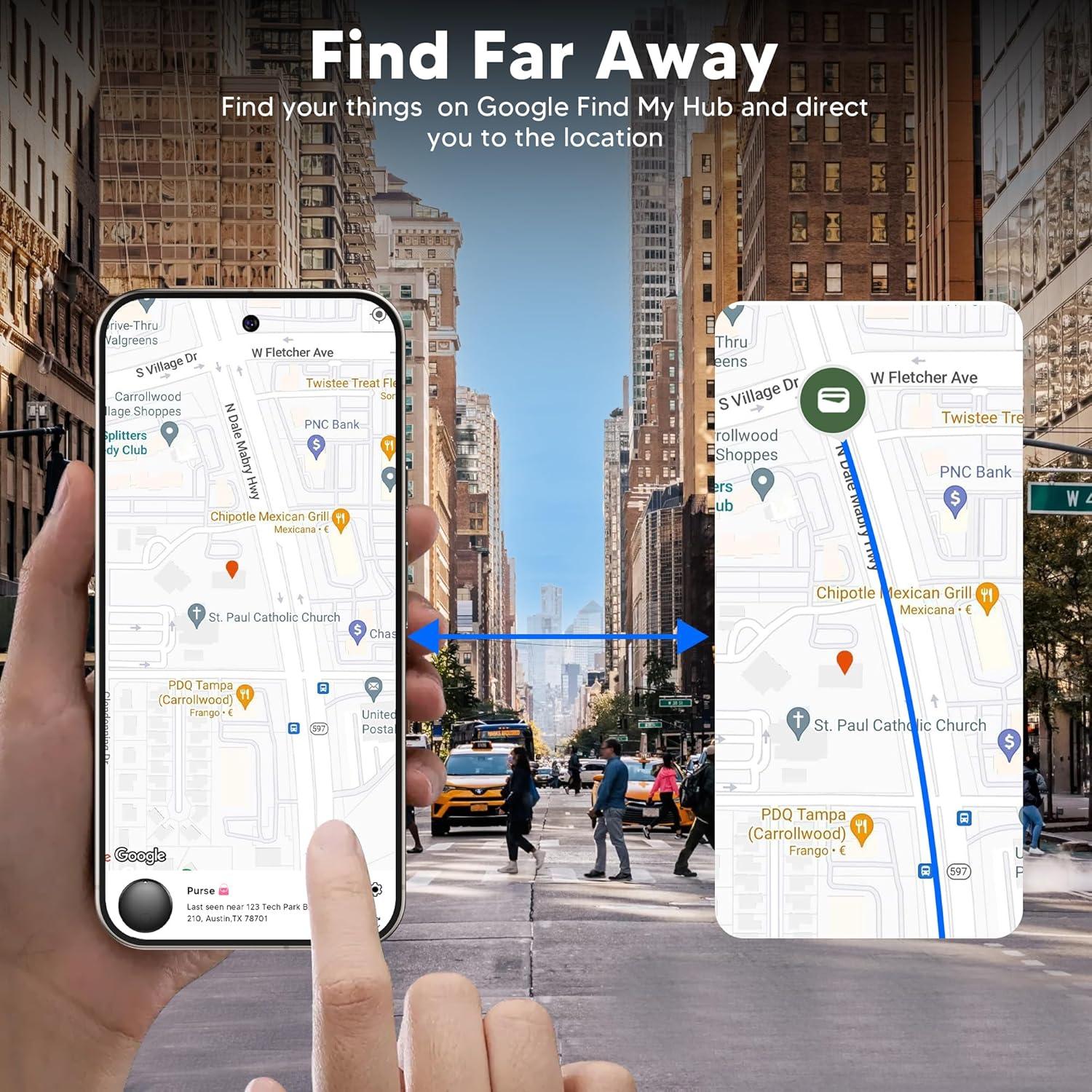 Etiqueta de Rastreo Bluetooth Android - 4 Unidades - Smart Tag