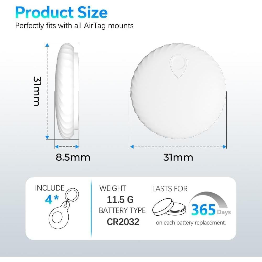 Localizador de Llaves FinderTag FM-G3 Blanco, IP67, iOS