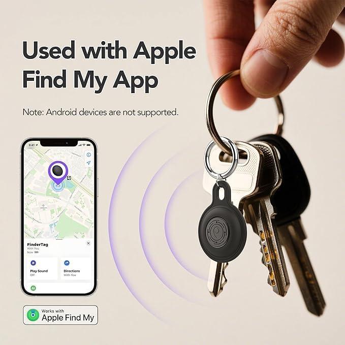 Localizador de Llaves FinderTag FM-G3 Blanco, IP67, iOS