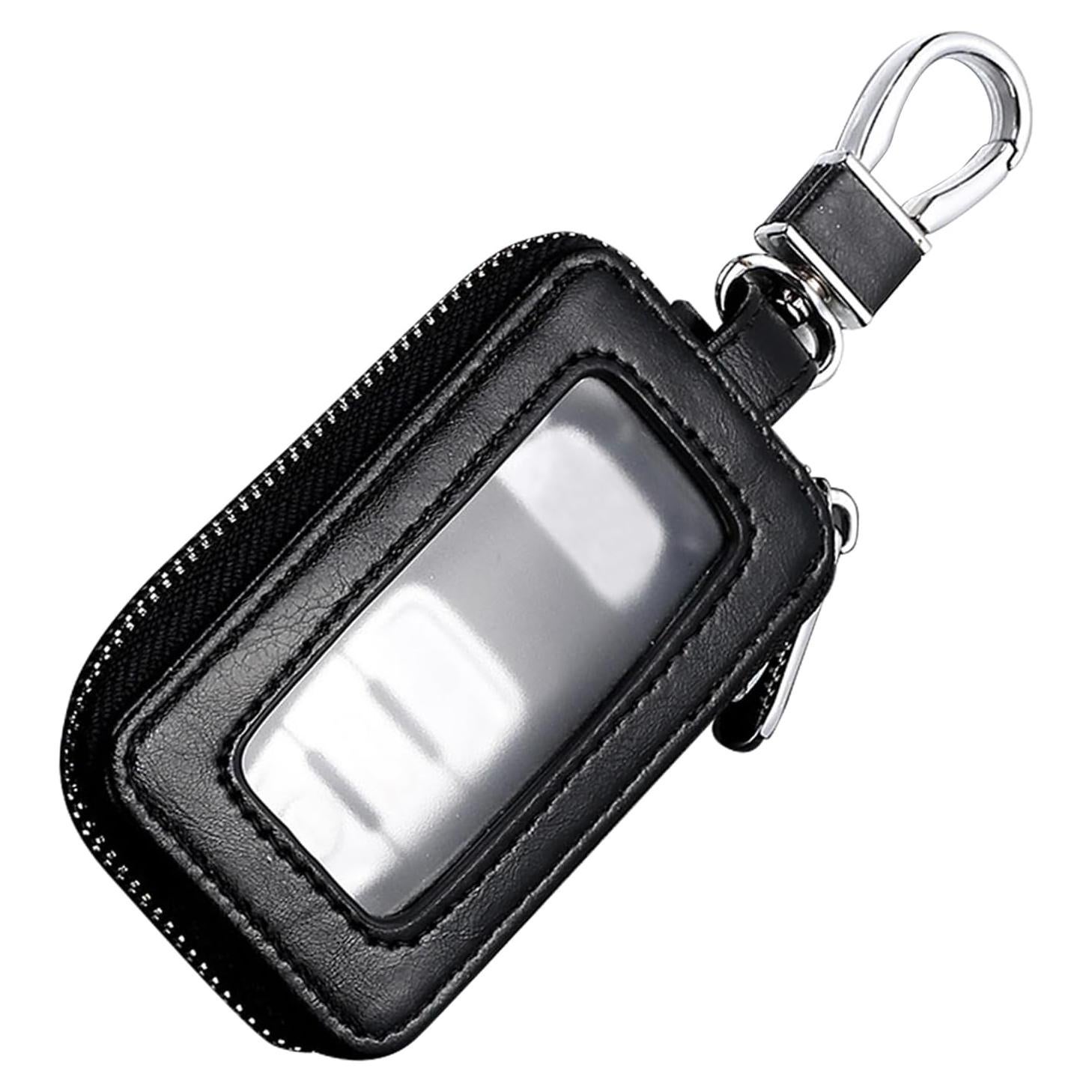 Cubierta de Llave de Coche Downhill DOWYSK3002BL-1PC, PU Negro