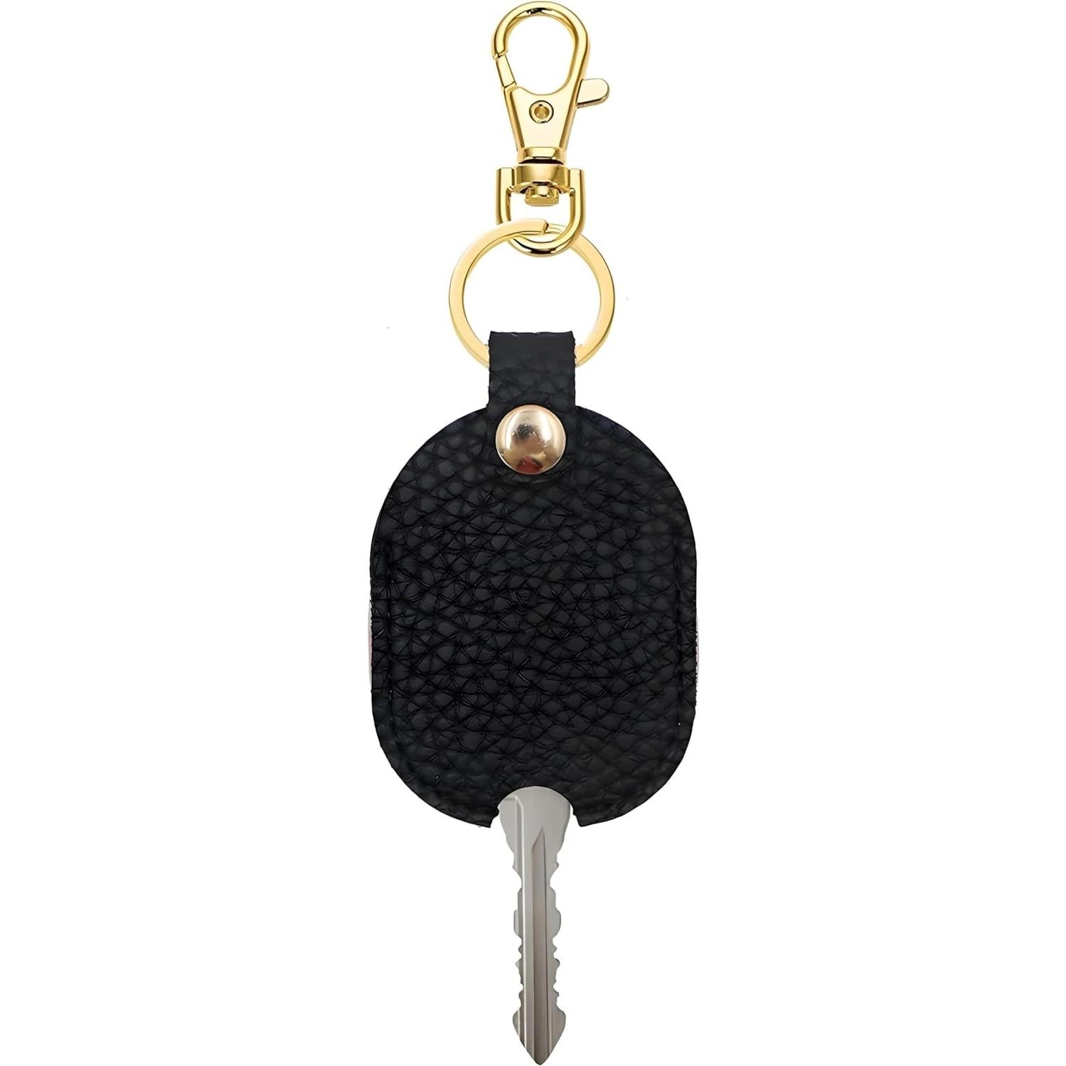 Funda de Llave de Coche Vintage TsqYeLk Azul PU