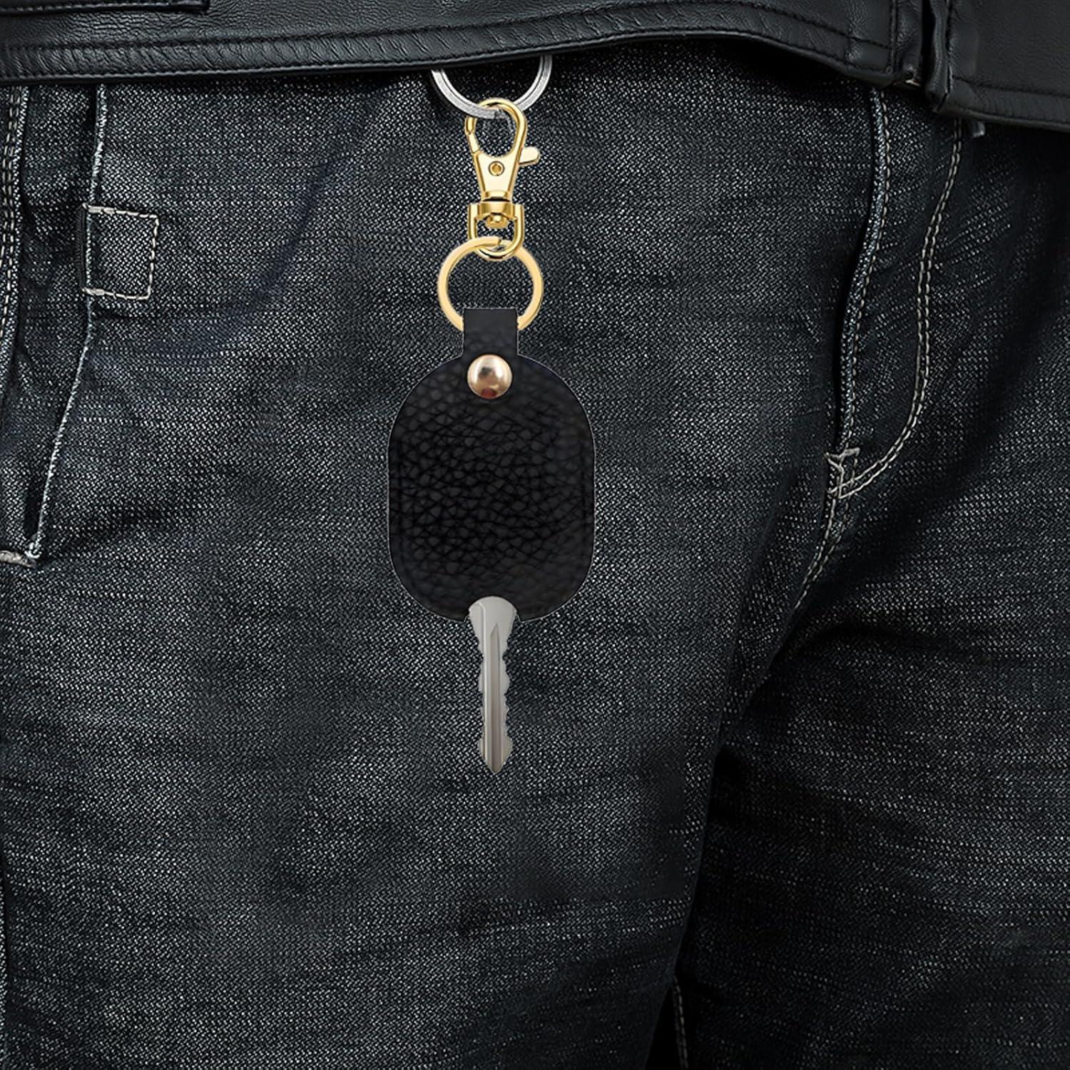 Funda de Llave de Coche Vintage TsqYeLk Azul PU